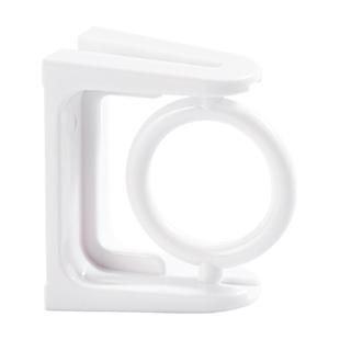 可旋转圆环挂钩免打孔强力粘胶粘钩毛巾杆固定支架伸缩杆窗帘杆托