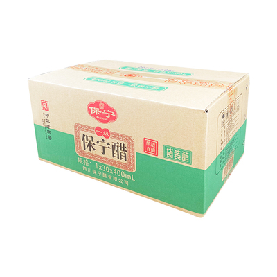 一级保宁醋400ML*30袋四川特产