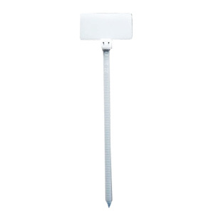 标牌自锁尼龙扎带标签网线号标记带记号线号塑料扎线束100条吊牌