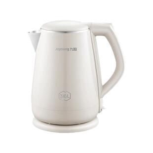 九阳电热水壶自动断电开水煲316L食品级不锈钢家用大容量烧水壶