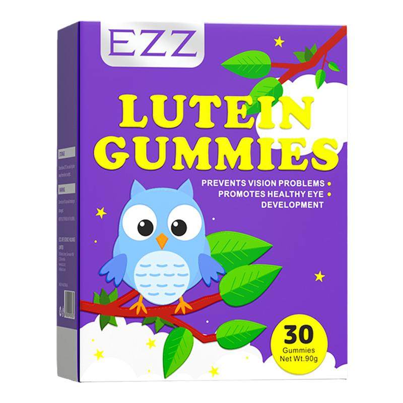 蓝莓叶黄素儿童专用素软糖近视护眼保护视力青少年正品官方旗舰店