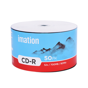 【国家补贴】铼德（imation）空白CD光盘VCD刻录盘700MB 52速刻录光碟片