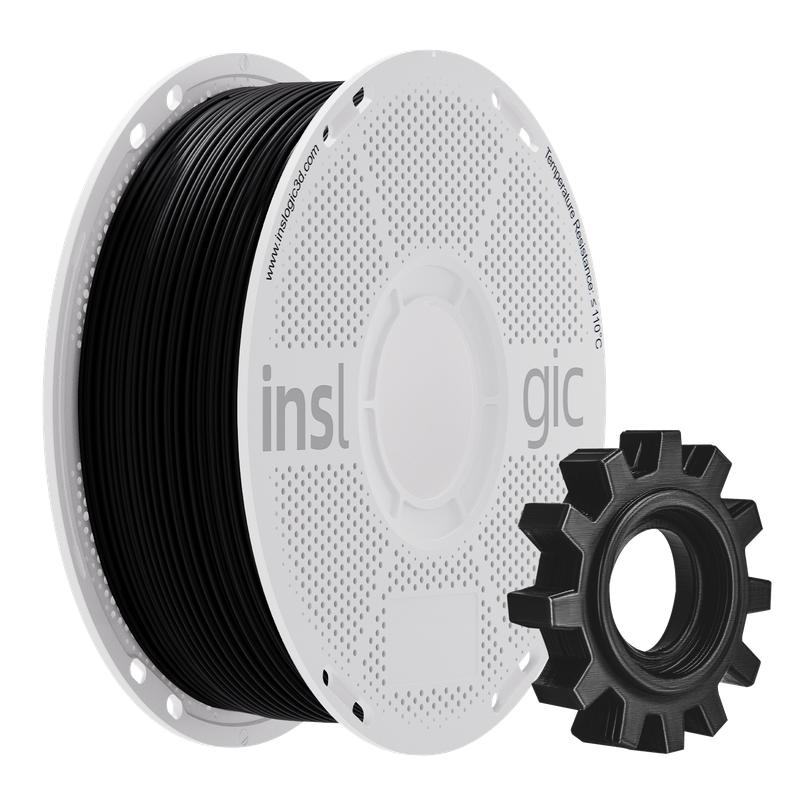 Inslogic3D打印耗材PC/ABS耗材可电镀喷漆二次处理耐温103°C高韧性抗冲击耗材可拆卸线盘适配拓竹3D打印机