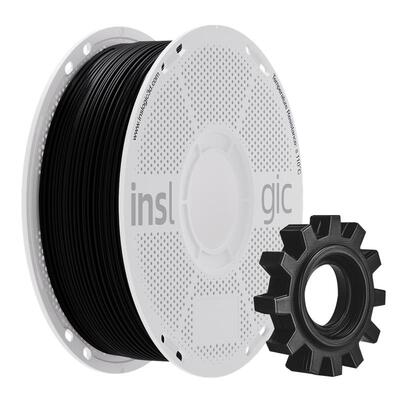Inslogic3D打印耗材PC/ABS耗材可电镀喷漆二次处理耐温102°C高韧性抗冲击耗材可拆卸线盘适配拓竹3D打印机