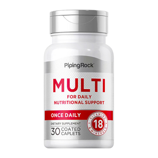 PipingRock 复合多维营养片 30片多种维生素综合男士女士专用