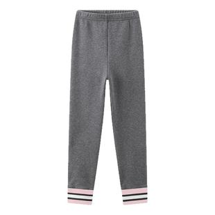 笛莎官方童装女童加绒打底裤冬季新款大童女孩儿童保暖裤子迪莎