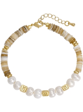 SHINE萱子原野牧歌淡水串珠手链