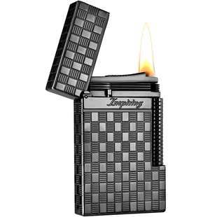 高端复古朗声男士高级煤油火机新款复古老式打火机正品送男友高档