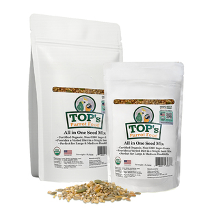 美国Tops滋养丸天然有机鹦鹉合成粮种子粮混合粮全能拿破仑无壳粮