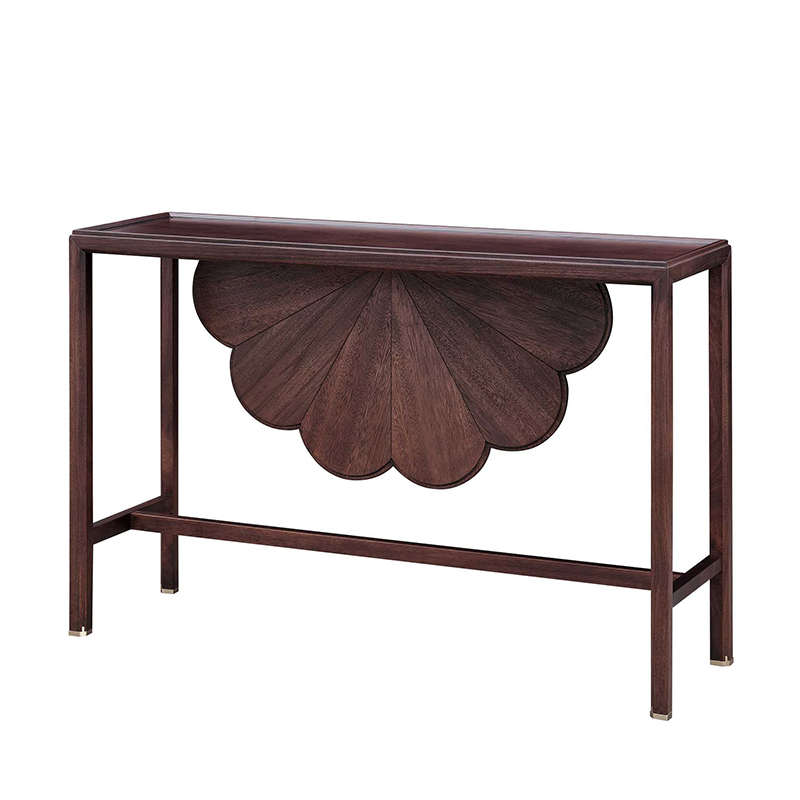 新中式玄关台实木玄关桌条几条案宋代美学供桌禅意长条桌子端景台