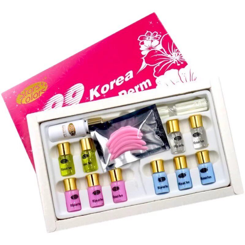 星颜美容院韩国烫睫毛套装角蛋白芭比翘睫术持久定型神器冷烫药水
