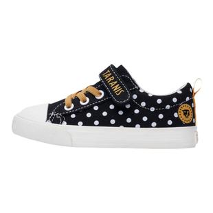 泰兰尼斯秋季新款童鞋男童幼儿园室内鞋包头防踢女童休闲帆布板鞋