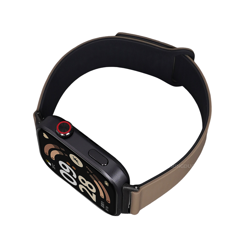新款褐黑色适用红米Watch6表带