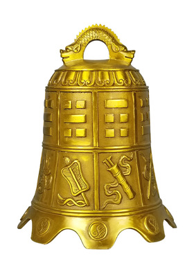 纯铜八宝铃铛八仙法器十二生肖