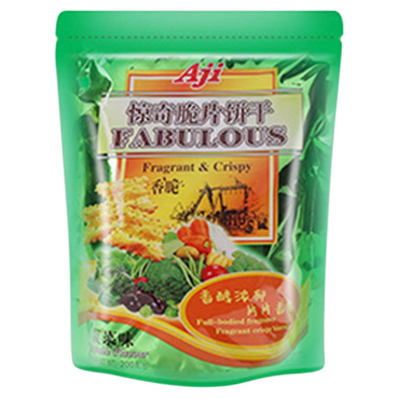 aji惊奇脆片饼干芝士黄油烘焙