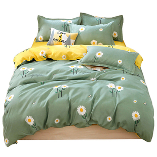 四季被子一整套全带被套学生宿舍三四件套单双人春秋加厚冬棉被褥