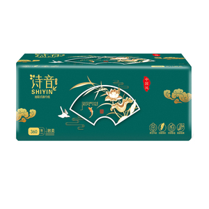 诗音中国风20大包无香5层面巾纸