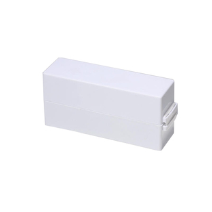 日式美甲打磨头收纳盒透明亚克力便携工具盒桌面收纳盒48孔大容量