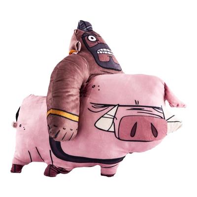 皇室战争游戏周边野猪骑士毛绒