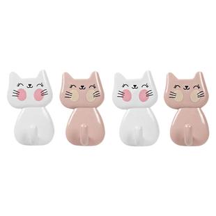 茶花粘钩强力粘胶挂钩免打孔墙壁承重粘贴钩子厨房墙壁免钉小衣钩