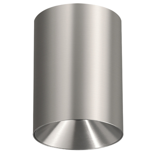 明装射灯不锈钢筒灯包豪斯防眩银色中古吸顶灯工业客厅卧室无主灯