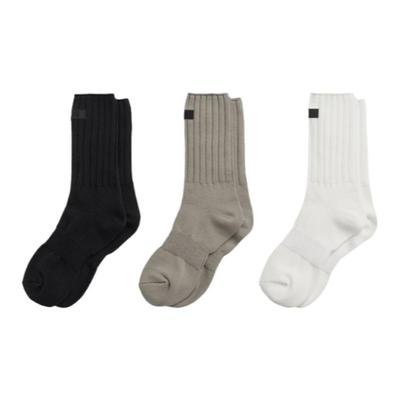 高级感粗针定标袜子纯色