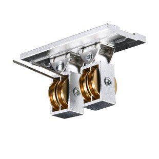 晾衣架配件转角器滑轮手摇升降凉衣架配件万向轮家用阳台维修通用