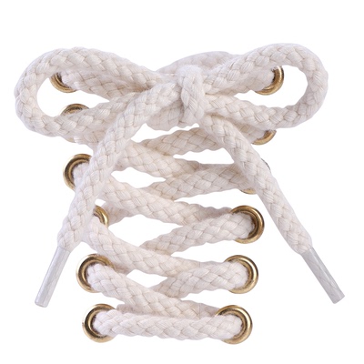 麻绳鞋带粉米白色粗圆绳男女款