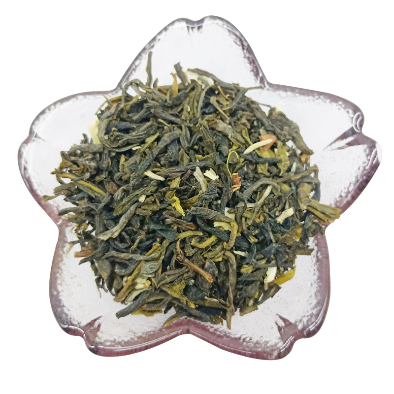 拾香茉莉绿茶奶茶店专用500g茉莉雪芽茉莉花茶柠檬茶专用水果茶