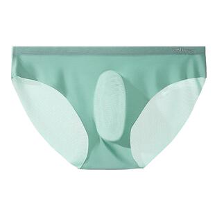 猫人三角内裤男士短裤冰丝超薄无痕低腰透气速干性感大码纯棉裤头