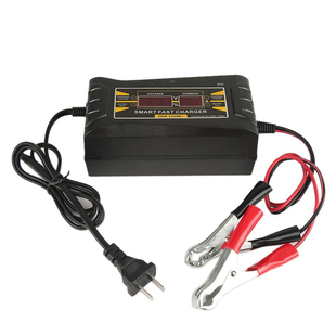 12v10A电瓶充电器索尔SON-1210D汽车启动铅酸蓄电池英文欧美规