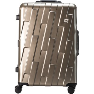 CROWN皇冠铝框行李箱立体斜纹窄旅行箱八轮万向轮拉杆箱5186