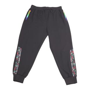 加肥加大男裤子加绒宽松秋胖子休闲裤男款肥胖特大码男士运动卫裤