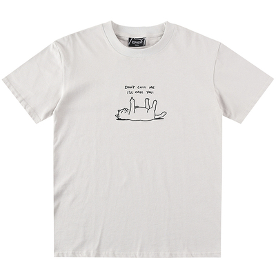 潮牌RIPNDIP佛系别喊我卡通短袖