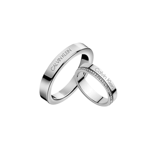 【自营】Calvin Klein凯文克莱CK满天星戒指男女情侣对戒送男友
