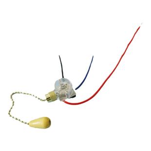 双开双控二路三段拉线拉绳开关电风扇吊扇灯床头灯饰拉链灯具配件