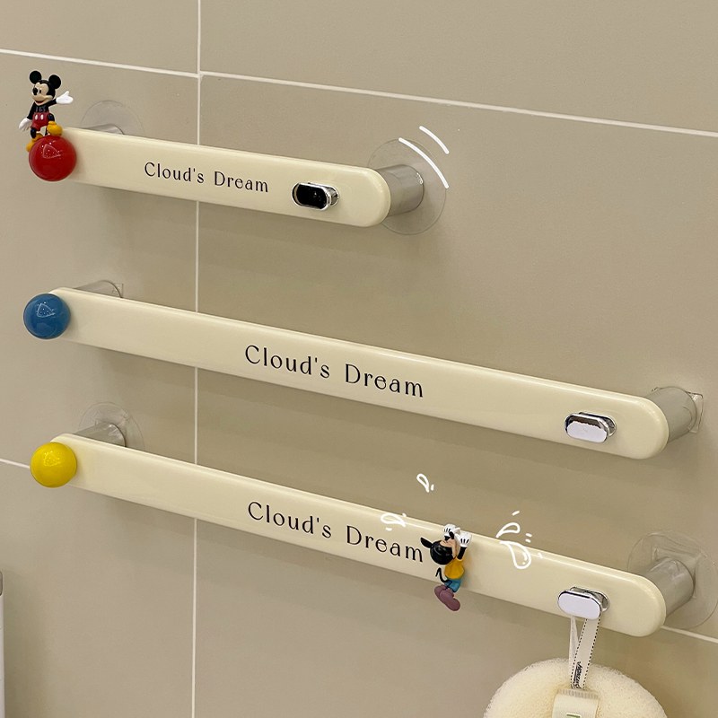 拖鞋挂架浴室免打孔拖鞋架卫生间厕所置物架收纳多巴胺鞋子沥水架