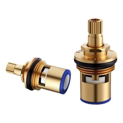 水龙头阀芯配件大全4分全铜通用厨房卫生间角阀内芯单冷热更替换