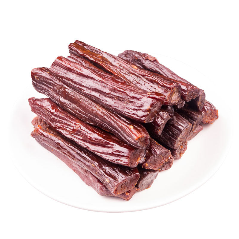 【内蒙风干牛肉干500g】炊牛娃内蒙古特产正宗手撕真空小包装零食