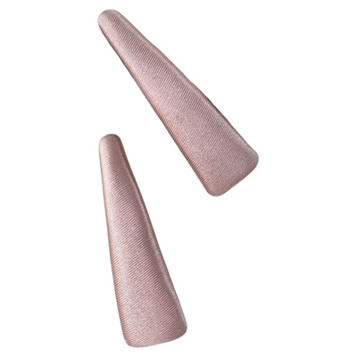 發家韩国新款缎面三角bb纯色发夹