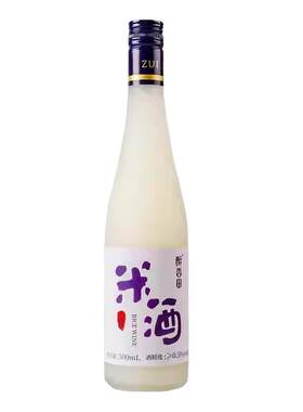 醉香田米酒原味500ml甜酒