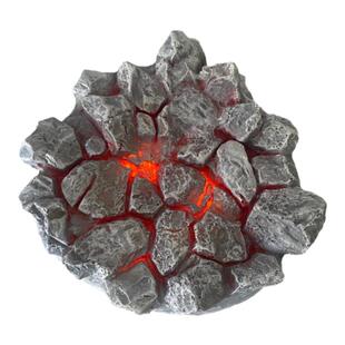 七龙珠岩浆特效树脂发光地台手办高达模型摆件场景机甲兵人底座