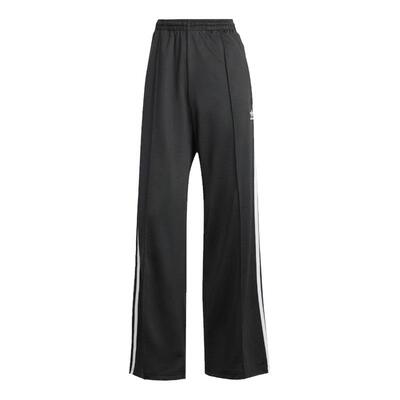 春季新款舒适宽松运动三杠长裤