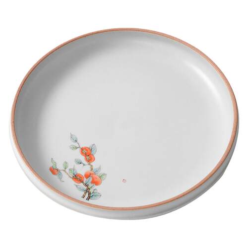 复古汝窑茶点盘陶瓷茶道壶承客厅水果甜品碟子日式点心碗零食托盘