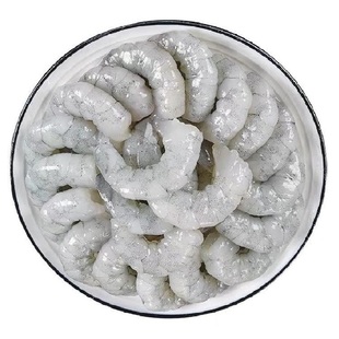 庆丰特大鲜冻青冷冻新鲜活现剥虾肉低脂开背去壳去虾线