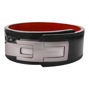 劳拉之星0867杠杆扣腰带牛皮健身男力量举深蹲硬拉专业运动护腰