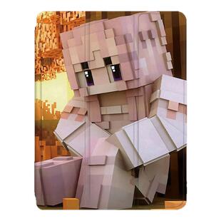 适用作业帮T30我的世界保护壳P20学习机T20ProPlus科大讯飞S30苦力怕12.7寸三星T510卡通A8游戏S9防摔平板套