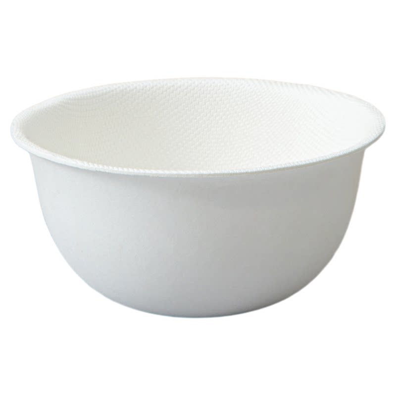 一次性纸浆小白碗零食米饭小吃碗