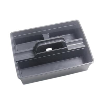 白云超宝B-039塑料小号手提式工具篮清洁收纳盒保洁车盒分类栏子