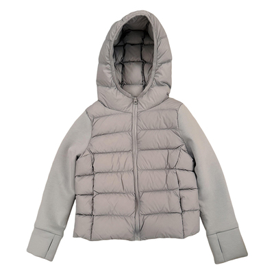 女童轻薄90白鸭绒羽绒服2025新款